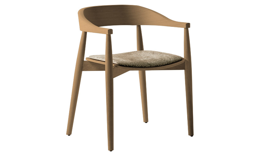 Red Oak Chair - CR-EMMA